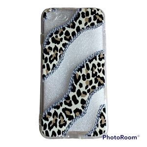 Leopard Print Shockproof Clear Phone Case All-Inclusive Protection  iPhone New